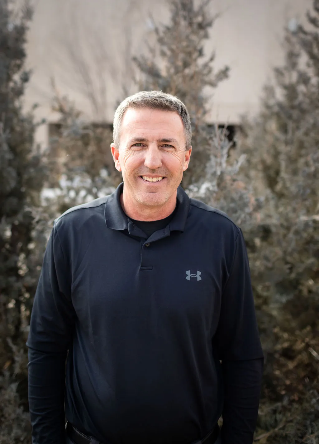 Professional portrait of Dr. Dustin