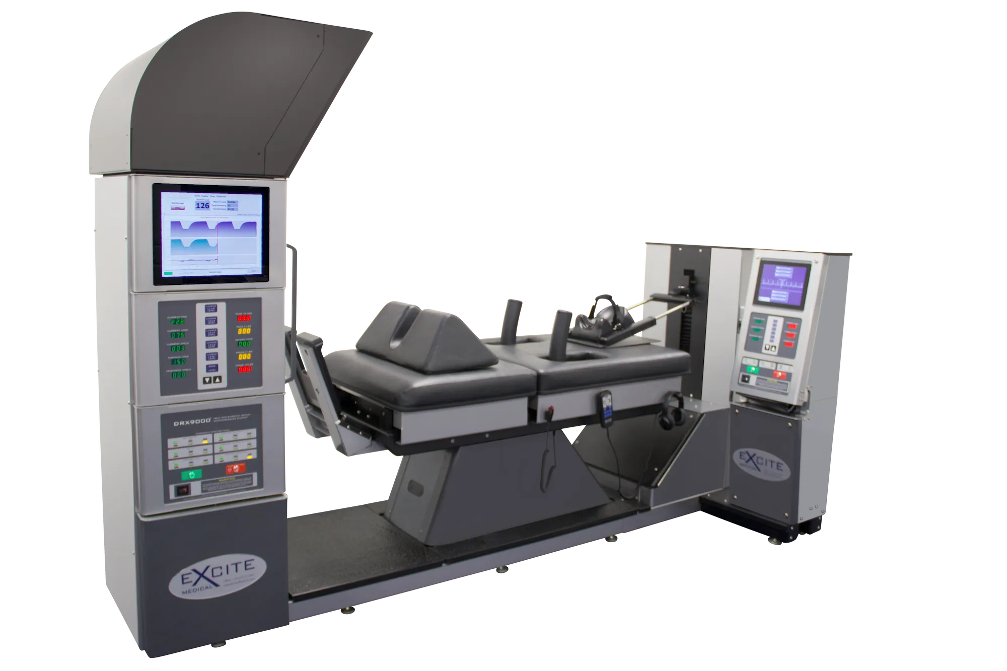 Official DRX 9000 spinal decompression machine side view